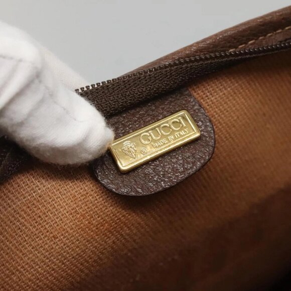 GUCCI GG Supreme Tote Bag PVC Beige Gold 002 39 6130 9411 Auth ep10867 - Picture 11 of 16